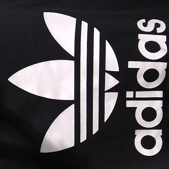 Adidas Crop/Boxy Hoodie Gently Worn Sz.L - Picture 3 of 11